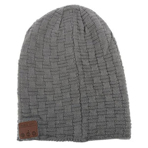 Winter Warm Wool Soft Beanie Hat Wireless Bluetooth Smart Cap Headset Headphone Speaker Mic New Sale