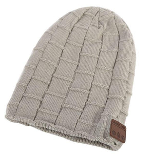 Winter Warm Wool Soft Beanie Hat Wireless Bluetooth Smart Cap Headset Headphone Speaker Mic New Sale
