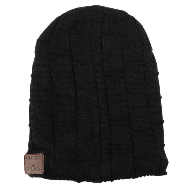 Winter Warm Wool Soft Beanie Hat Wireless Bluetooth Smart Cap Headset Headphone Speaker Mic New Sale