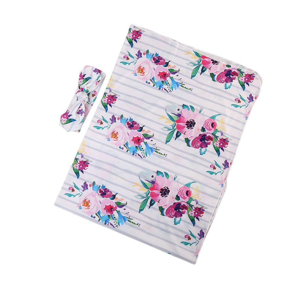 Floral Swaddle