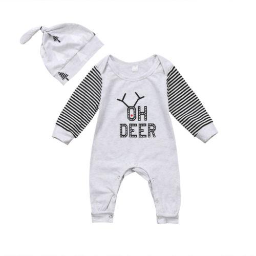 Oh Deer Romper Set