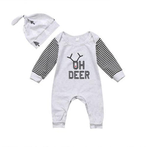 Oh Deer Romper Set