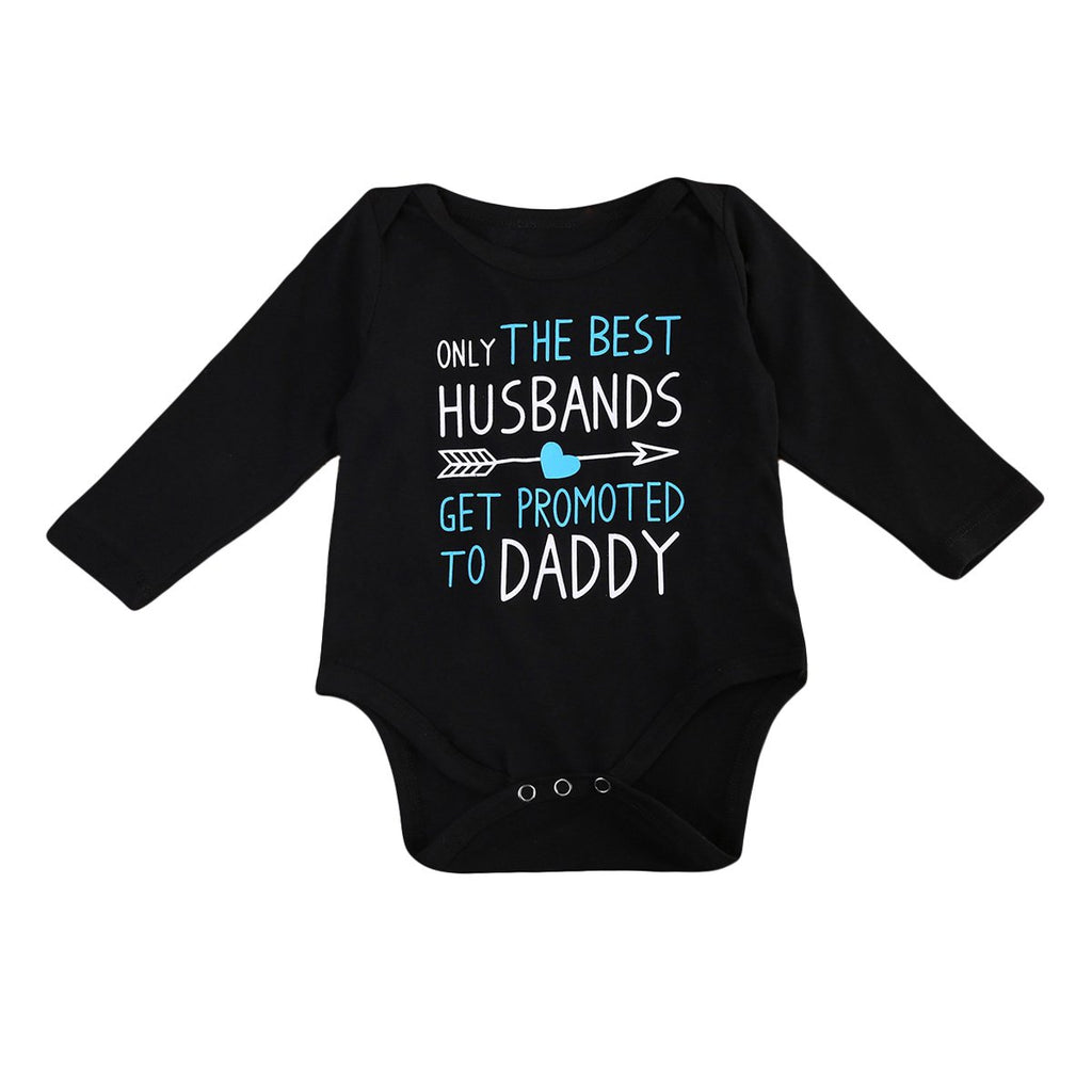 Best Husband Romper (black)