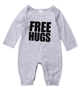 Free Hugs Baby Romper