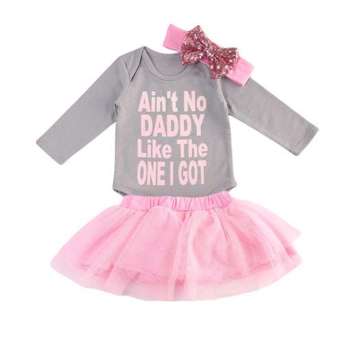 Best Daddy Pink Set