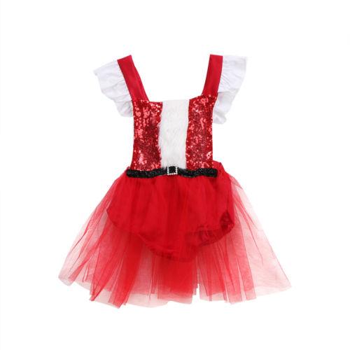 Red Santa Tutu Dress