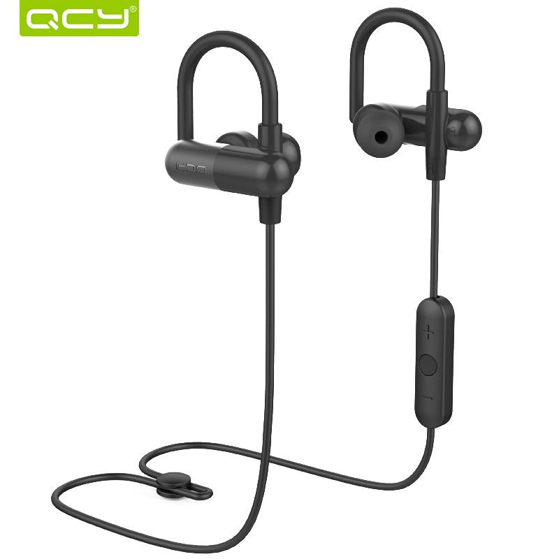 QCY QY11 Wireless Bluetooth Earphones Bass Music HIFI Stereo Earphones Bluetooth 4.1 Wireless Sports Earbuds Ear Hook