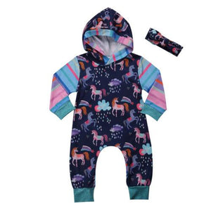 Unicorns Baby Romper
