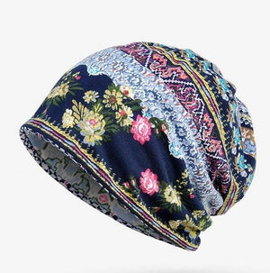 Hats For Men Women Beanies Ladies Thin Camouflage Flower Hip Hop Beanies Hat Scarf Mask Bonnet Female Male Autumn 2017 New