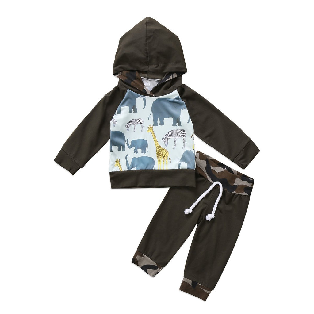 Jungle Hoodie Set