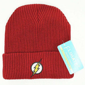 CLIMATE Men Women Winter Warm Beanie Hat 2017 New Flash Hero Soft Red HipHop Warm Knitted Red Caps Hat For Men Women Teenager