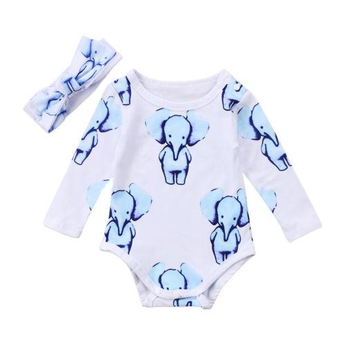 Animal  Romper Set