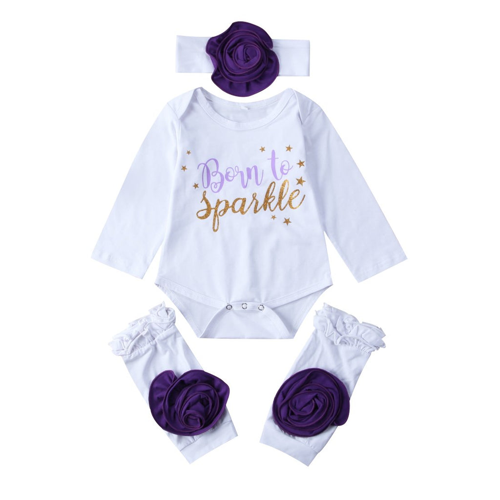 Born to Sparkle White Set