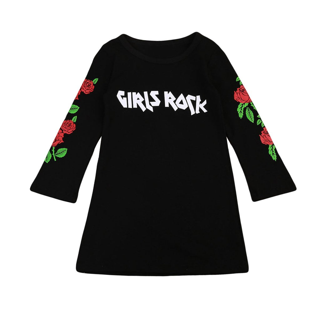 Girls Rock Black Dress