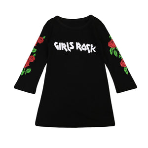 Girls Rock Black Dress