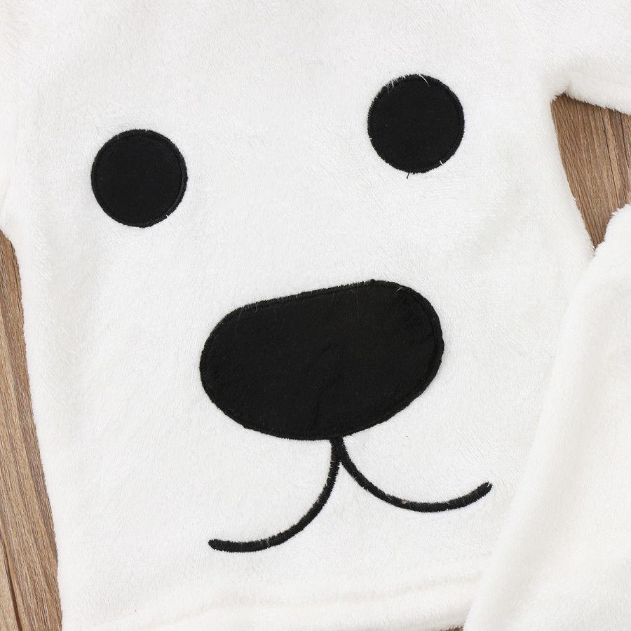 Warm White Bear Set