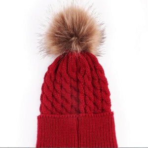 New Cute Baby Toddler Kids Boys Girls Knitted Crochet Beanie Winter Warm Hat Cap