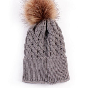 New Cute Baby Toddler Kids Boys Girls Knitted Crochet Beanie Winter Warm Hat Cap