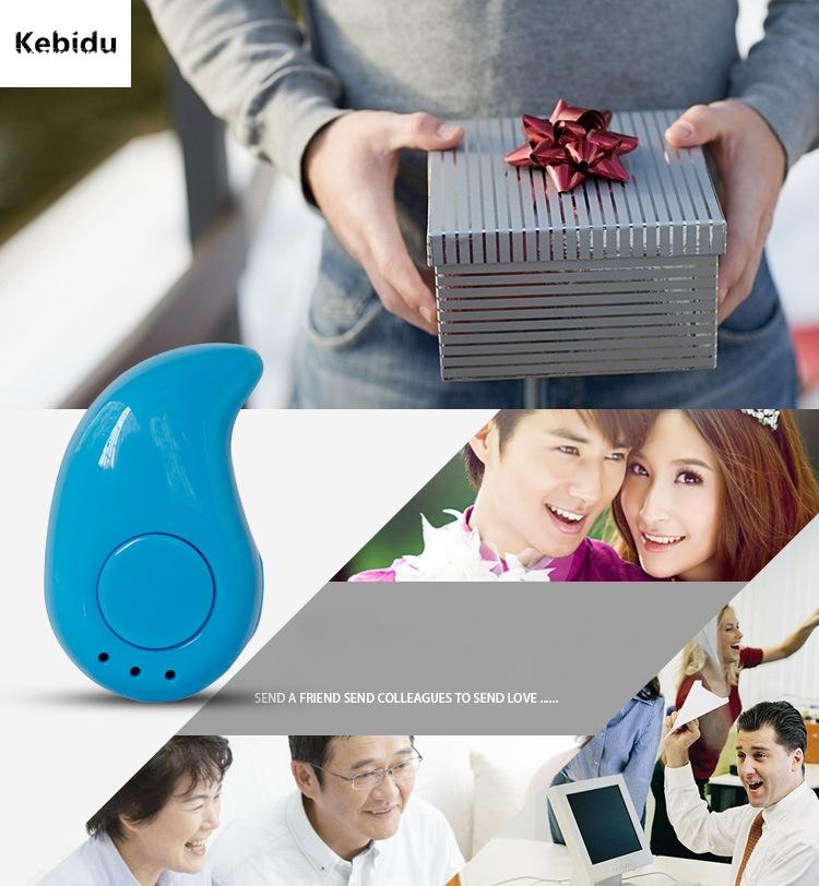 Kebidu Mini S530 Music Sports Stereo Bluetooth Earphone Wireless In-Ear Headset Earpiece Earbuds Universal For iPhone Android