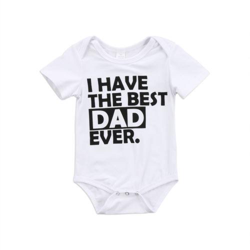 Best Dad and Mom Romper