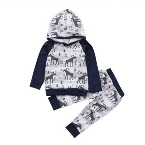 The Moose Hoodie Set