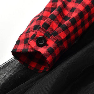 Girls Checkered Dress