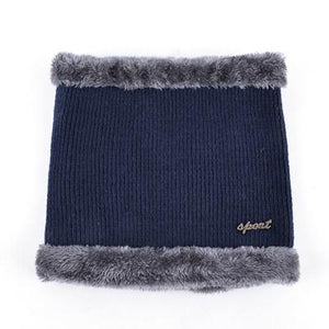 TQMSMY Knit Men Winter Hats for Men Knitting Keep Warm Beanies Hat Men's skullies Knit velvet Beanie Bonnet Scarf for Male TMC31