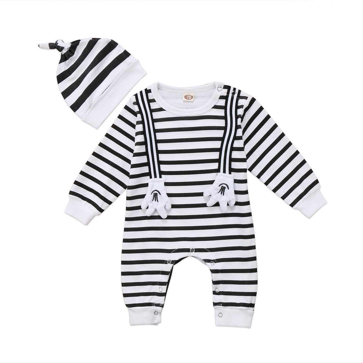 Stripes Funny Set