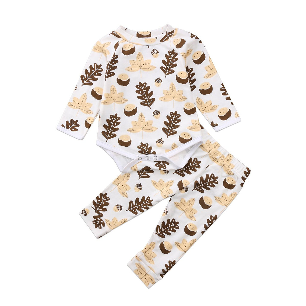 Leaf Pajamas Set
