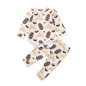 Leaf Pajamas Set