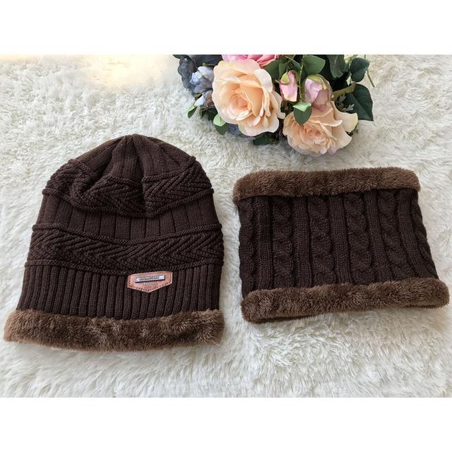 Brand Nanci si Winter Wool Ski Hats Neck Warmer Beanies Knit Men's  Hats Caps Skullies Bonnet For Men Women Balaclava Head Caps