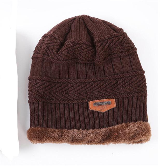 Brand Nanci si Winter Wool Ski Hats Neck Warmer Beanies Knit Men's  Hats Caps Skullies Bonnet For Men Women Balaclava Head Caps
