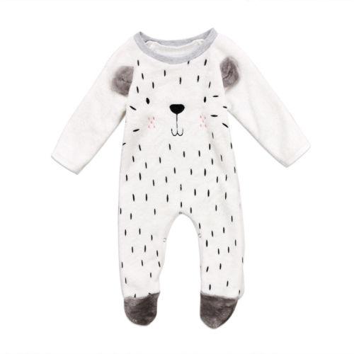 Warm Cartoon Romper