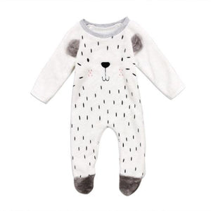 Warm Cartoon Romper