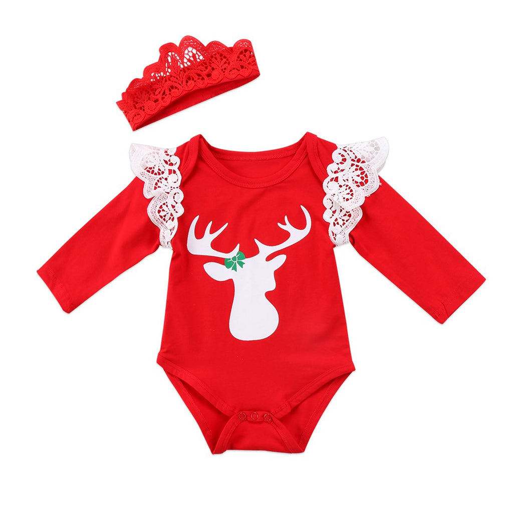 Red Deer Girl Set