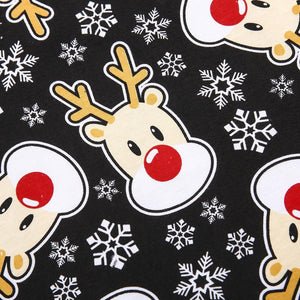 Christmas Flakes Deer Romper