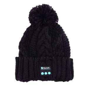 Soft Warm Beanie Hat Wireless Bluetooth Smart Cap Headphone Headset Speaker Mic wool Autumn winter warm Hat