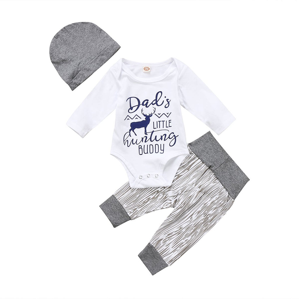 Daddy's Hunting Buddy Grey