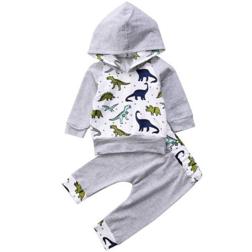 Green Blue Dino Set