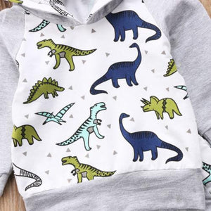 Green Blue Dino Set
