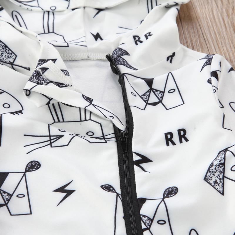 Cartoon Zipper Jumpsuit
