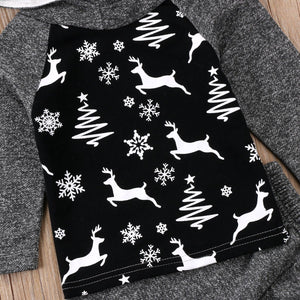 Black & Grey Hoodie Set