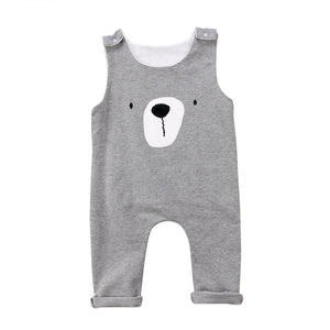 Baby Bear Sleeveless Romper