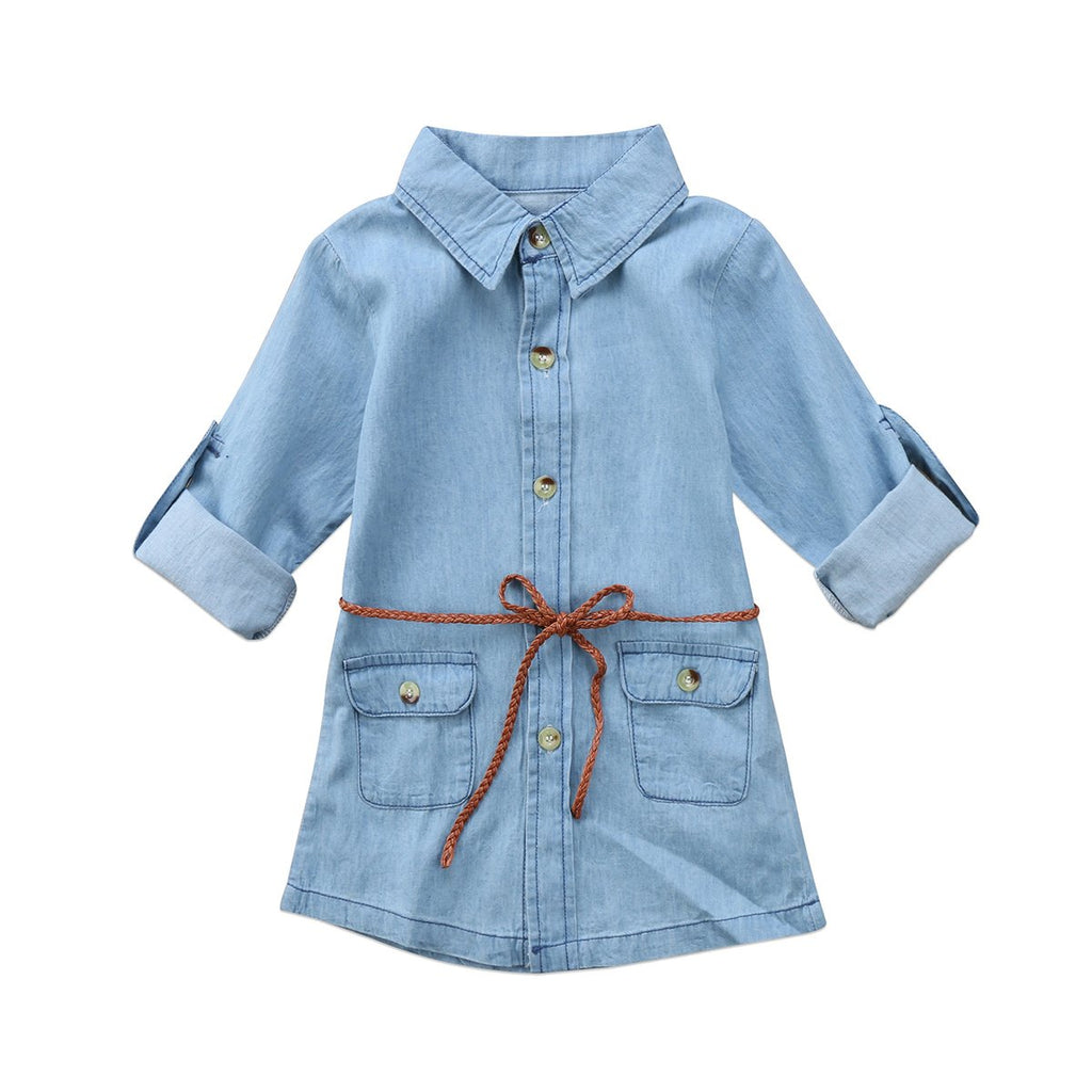 Denim Pocket Dress