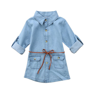 Denim Pocket Dress