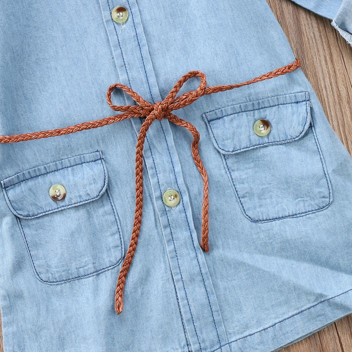Denim Pocket Dress