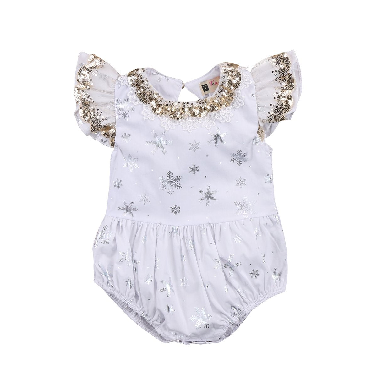 Snowflake Sparkling Romper
