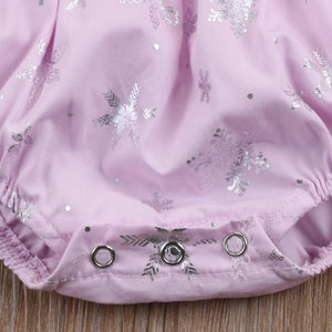 Snowflake Sparkling Romper
