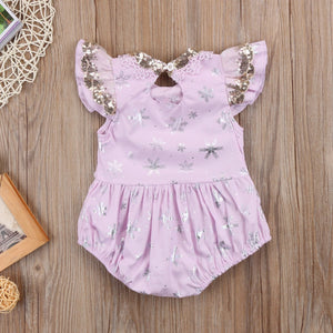 Snowflake Sparkling Romper