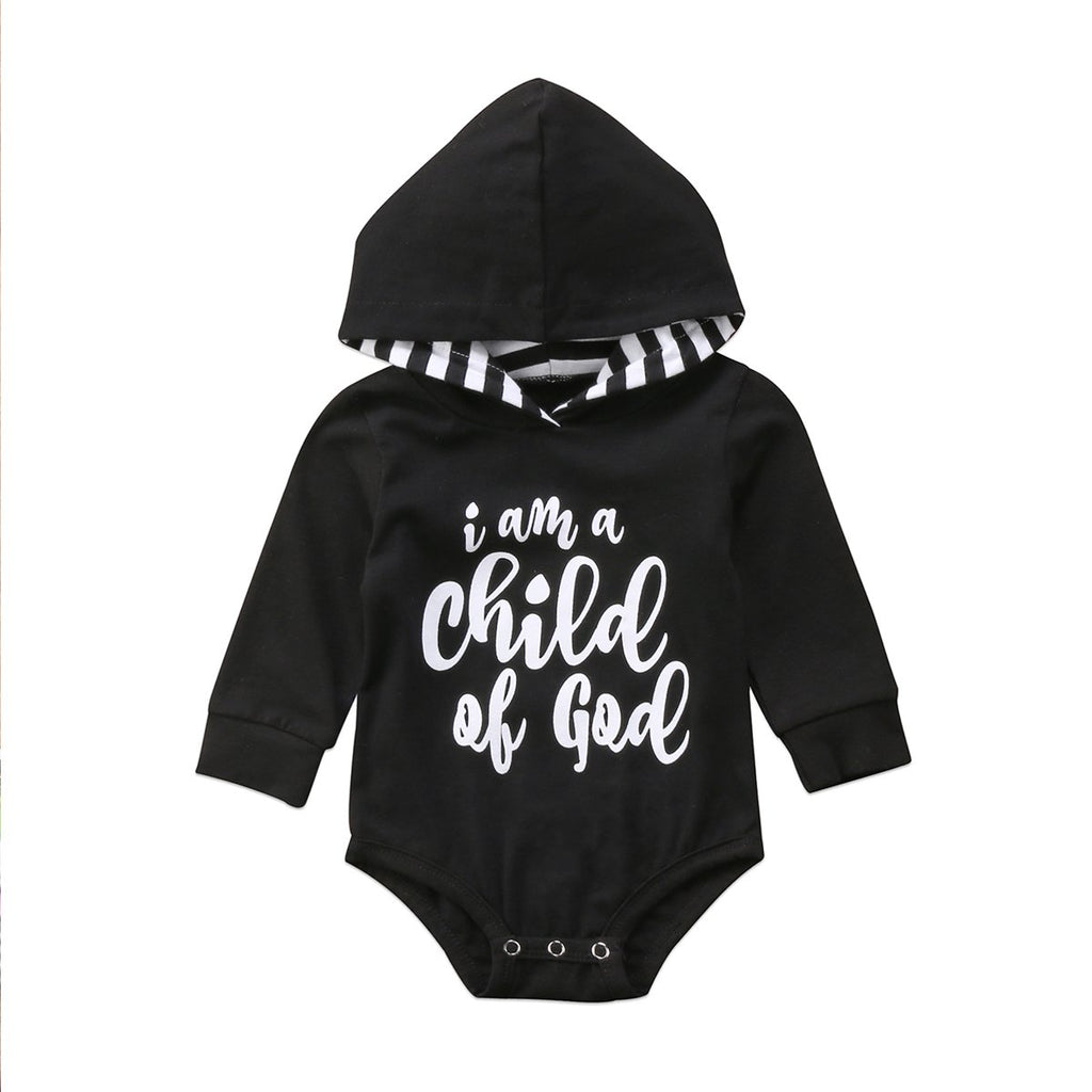 Cool Black Baby Romper